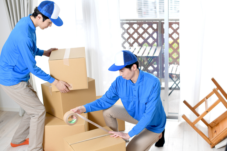 不用品処分の作業イメージ